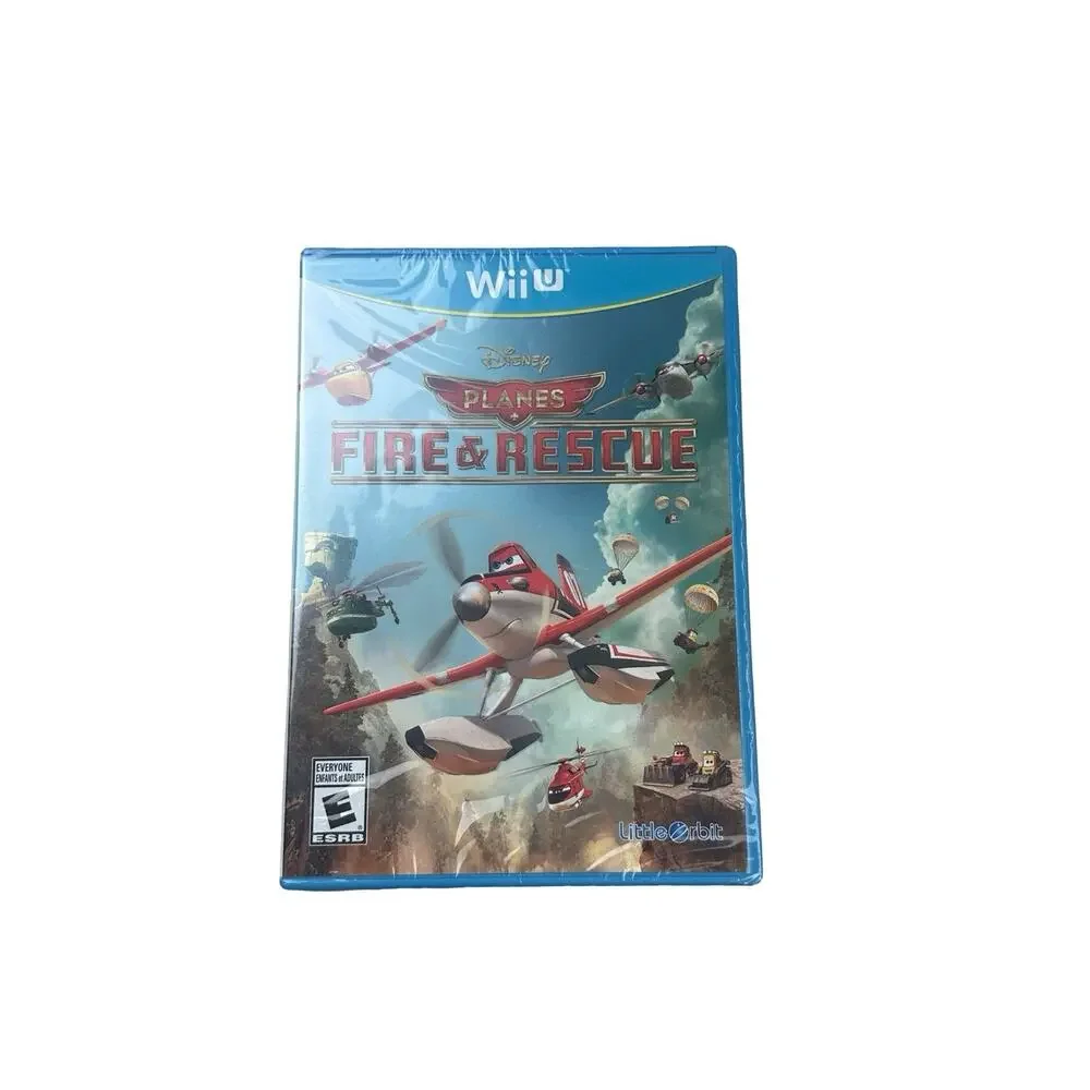 Planes: Fire & Rescue (Nintendo Wii U, 2014) - Brand New - Factory Sealed